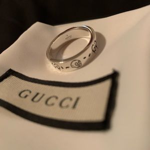 Gucci Ghost Ring SIZE 9
